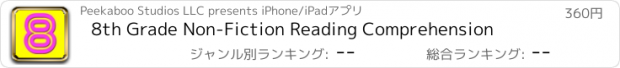 おすすめアプリ 8th Grade Non-Fiction Reading Comprehension