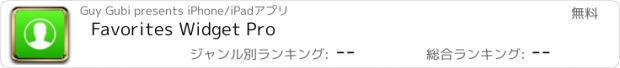 おすすめアプリ Favorites Widget Pro