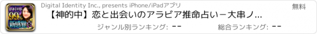 おすすめアプリ 【神的中】恋と出会いのアラビア推命占い－大串ノリコ監修・2014年の恋愛運を毎日無料鑑定－