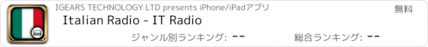 おすすめアプリ Italian Radio - IT Radio