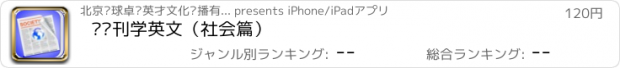 おすすめアプリ 读报刊学英文（社会篇）