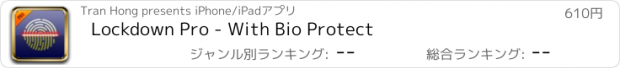 おすすめアプリ Lockdown Pro - With Bio Protect