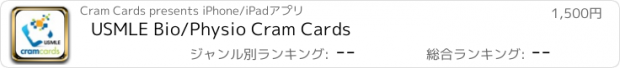 おすすめアプリ USMLE Bio/Physio Cram Cards