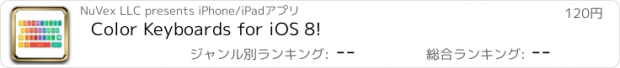 おすすめアプリ Color Keyboards for iOS 8!