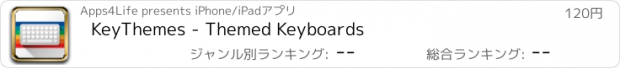 おすすめアプリ KeyThemes - Themed Keyboards