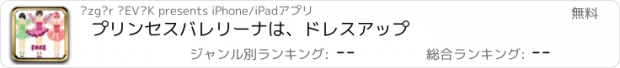 おすすめアプリ プリンセスバレリーナは、ドレスアップ