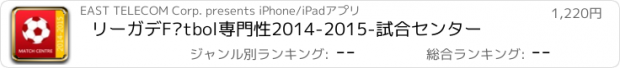 おすすめアプリ リーガデFútbol専門性2014-2015-試合センター