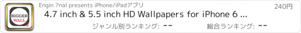 おすすめアプリ 4.7 inch & 5.5 inch HD Wallpapers for iPhone 6 / iPhone 6 Plus & for iOS 8