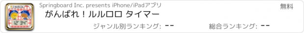 おすすめアプリ がんばれ！ルルロロ タイマー