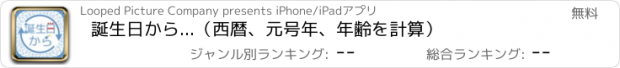 おすすめアプリ 誕生日から...（西暦、元号年、年齢を計算）