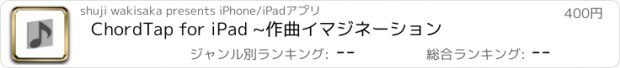 おすすめアプリ ChordTap for iPad ~作曲イマジネーション