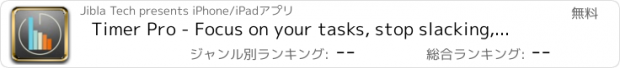 おすすめアプリ Timer Pro - Focus on your tasks, stop slacking, and track your progress