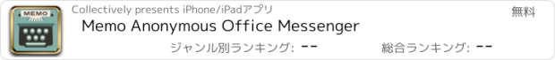 おすすめアプリ Memo Anonymous Office Messenger