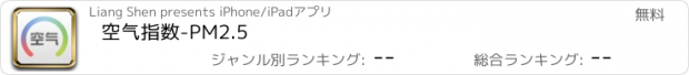 おすすめアプリ 空气指数-PM2.5