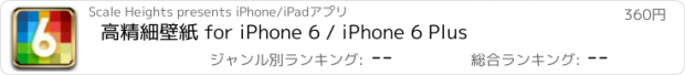おすすめアプリ 高精細壁紙 for iPhone 6 / iPhone 6 Plus