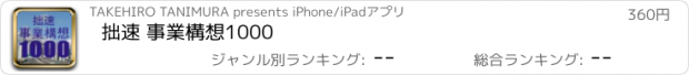 おすすめアプリ 拙速 事業構想1000