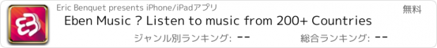 おすすめアプリ Eben Music – Listen to music from 200+ Countries