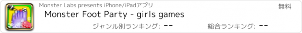 おすすめアプリ Monster Foot Party - girls games