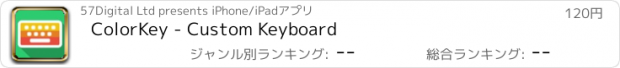 おすすめアプリ ColorKey - Custom Keyboard