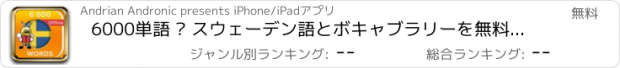 おすすめアプリ 6000単語 – スウェーデン語とボキャブラリーを無料で学習