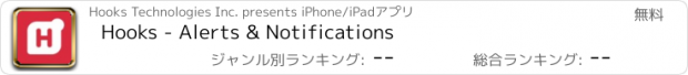 おすすめアプリ Hooks - Alerts & Notifications