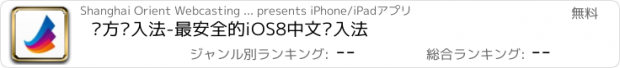 おすすめアプリ 东方输入法-最安全的iOS8中文输入法