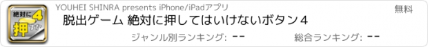 おすすめアプリ 脱出ゲーム 絶対に押してはいけないボタン４