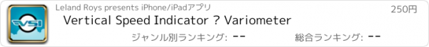 おすすめアプリ Vertical Speed Indicator – Variometer