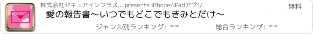 おすすめアプリ 愛の報告書～いつでもどこでもきみとだけ～