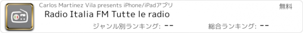 おすすめアプリ Radio Italia FM Tutte le radio