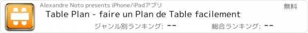 おすすめアプリ Table Plan - faire un Plan de Table facilement