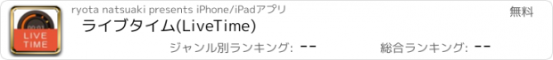 おすすめアプリ ライブタイム(LiveTime)