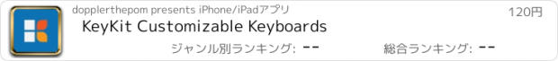 おすすめアプリ KeyKit Customizable Keyboards