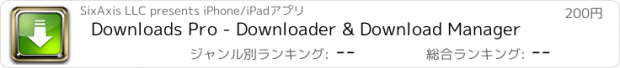 おすすめアプリ Downloads Pro - Downloader & Download Manager