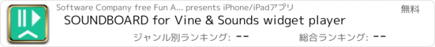 おすすめアプリ SOUNDBOARD for Vine & Sounds widget player