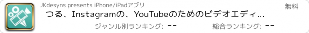 おすすめアプリ つる、Instagramの、YouTubeのためのビデオエディタ無料Videolabムービーコラージュ写真のビデオ編集