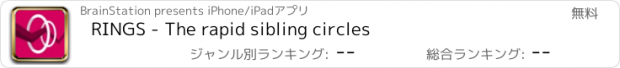 おすすめアプリ RINGS - The rapid sibling circles