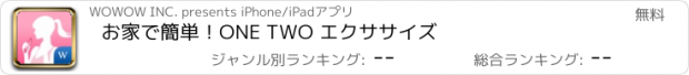 おすすめアプリ お家で簡単！ONE TWO エクササイズ