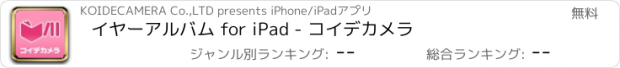 おすすめアプリ イヤーアルバム for iPad - コイデカメラ