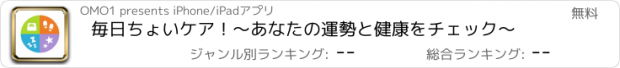 おすすめアプリ 毎日ちょいケア！～あなたの運勢と健康をチェック～