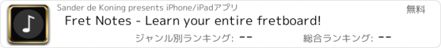 おすすめアプリ Fret Notes - Learn your entire fretboard!