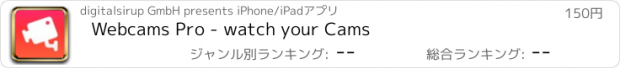 おすすめアプリ Webcams Pro - watch your Cams