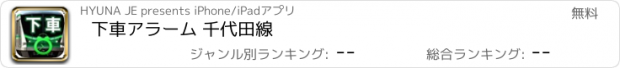 おすすめアプリ 下車アラーム 千代田線