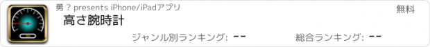 おすすめアプリ 高さ腕時計