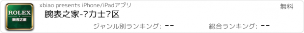 おすすめアプリ 腕表之家-劳力士专区