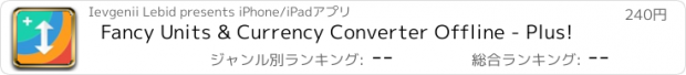 おすすめアプリ Fancy Units & Currency Converter Offline - Plus!