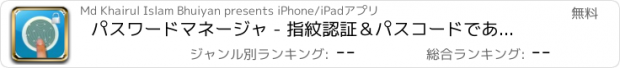 おすすめアプリ パスワードマネージャ - 指紋認証＆パスコードであなたのデジタル財布のための秘密ボールト