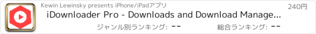 おすすめアプリ iDownloader Pro - Downloads and Download Manager. Background Free Music & Mp3 Player. Play your music anywhere from DropBox, Box, OneDrive, Google Drive, Yandex.Disk, Web Dav.