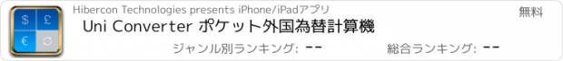 おすすめアプリ Uni Converter ポケット外国為替計算機