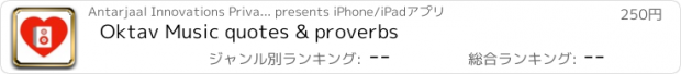 おすすめアプリ Oktav Music quotes & proverbs